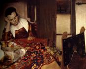 约翰尼斯 维米尔 : A Maid Asleep